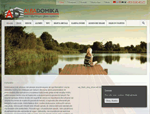 Tablet Screenshot of alba-domika.com